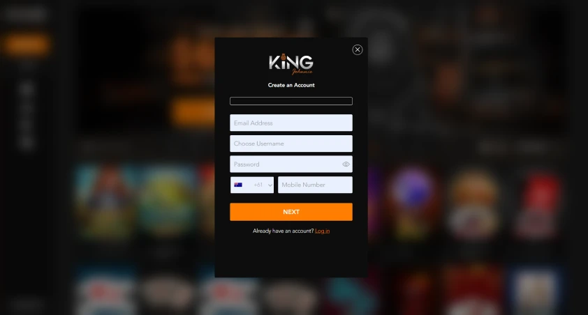 king-johnnie-login